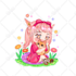 draw chibi character in picture or GIF