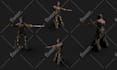 provide you low poly and detailed character 3d modeling