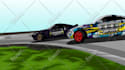 design car vector or automotive illustration for merchandise