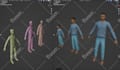 do ps1, ps2, n64 retro 3d low poly models and characters