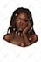 draw beautiful african american character illustration