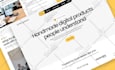 do figma website and landing page design with UI UX strategy