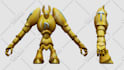 create optimized low poly rigged 3d characters for games
