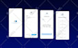 create eye catching website UI design or web template on figma