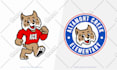 design mascot logo for school, college or sports team