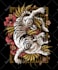 draw japanese art streetwear t shirt design illustration