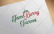 create fruit, juice bar,  pizza, drink, restaurant,  logo