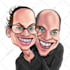 hand draw a line illustration or cartoon for you