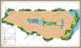 draw vector site plan or map illustration for real estate property