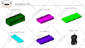 do 3d cad modeling, rendering, product design, 2d drawing