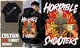 do creative pop illustration designs for t shirts and merch