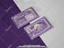 assist you in make a cute thank you business card