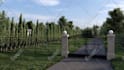 design your garden, backyard,patio, landscape and render 3d