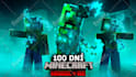 create clickbait cinematic minecraft thumbnail or art