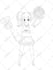 draw cute aesthetic character, avatar or fanart