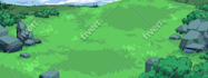 draw a pixel pokémon battle background