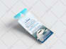 design door hanger, rack card, postcard for cleaning, roofing, solar, lawn care