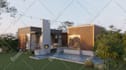 create 3d model and render exterior  for houses, buildings