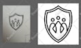 digitize hand drawn sketch to vector and digital illustration