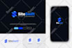 design saas startup, timeless software ai, tech software, crypto, agency logo