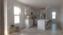 create an interior design and realistic 3d rendering