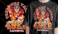 draw t shirt design illustration highly detailed artwork