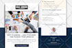 do mailchimp template design, email marketing and automation