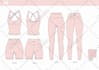 create professional fashion technical sketches and complete tech pack