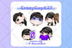 do customizable chibi ych emotes