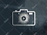 design unique modern photography and drone photography logo
