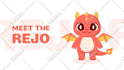 create character or mascot design, cartoon logo, emotes, poses