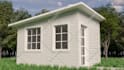 design and 3d render villa, house and home exterior