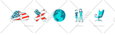 design custom flat icons for your website, app, or brand