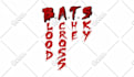 design custom made halloween, horror styled logo