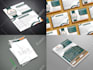 do professional business card flyer brochure letterhead trifold design
