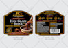 label design for sauce, perfume, multivitamin gummies label box packaging design