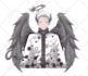 draw live2d art or vtuber model, ready for rigging