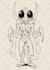 draw line art character concept design