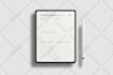 design digital unique planner, workbook with hyperlinks