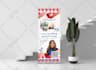 design roll up banner, retractable banner in 24 hours