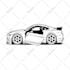 draw cool car vector illustration for your t shirt