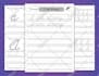 make custom cursive handwriting tracing workbook for KDP