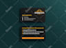 design unique business card and professional logo