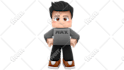 make avatar with pose of your minecraft character