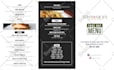 design restaurant menu food menu drink menu