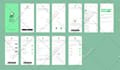 design app mockup, wireframe, prototype and UI