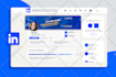 design professional linkedin banner and cover photo