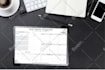 design wall or desk calendar and planner