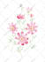 create unique and elegant floral patterns in watercolors