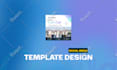 design social media post, canva template,  ads for facebook, instagram, linkedin